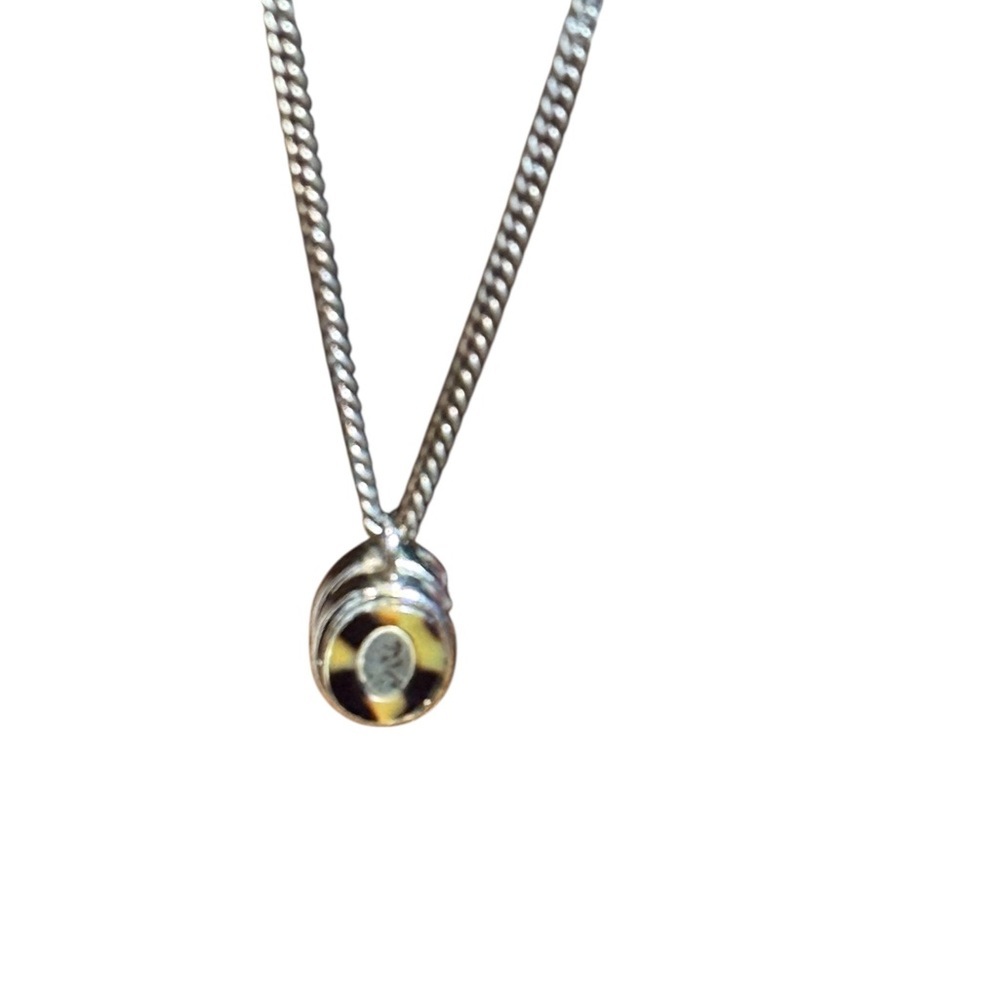 Ralph Lauren Tiger’s Eye Cabochon Necklace & Earrings - Picture 5 of 9